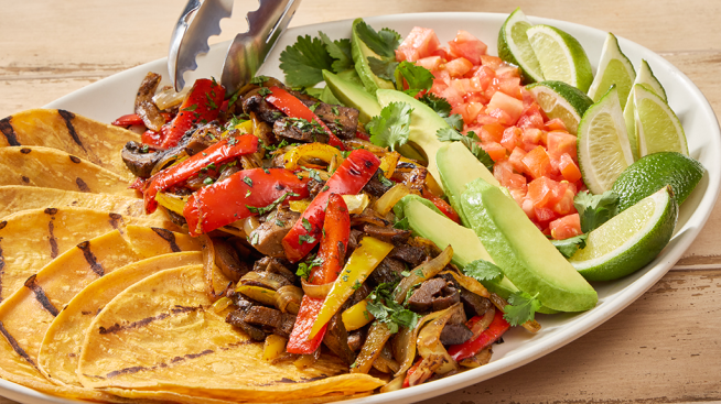 Grilled Mushroom Fajitas