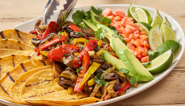 Grilled Mushroom Fajitas