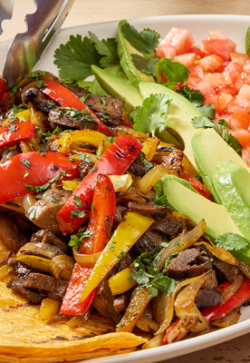 Grilled Mushroom Fajitas