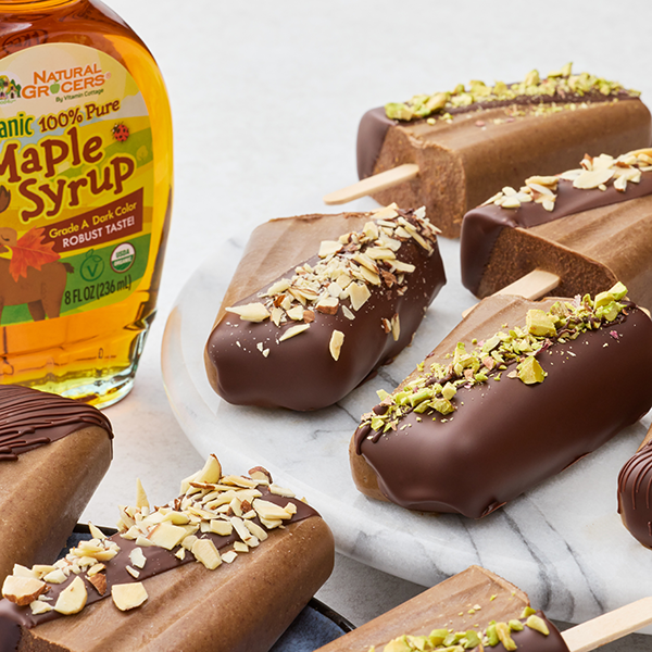 Healthy Fudge Popsicles