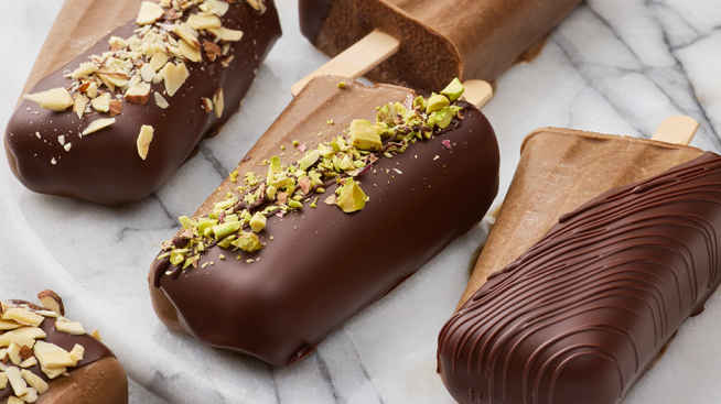 Healthy Fudge Popsicles